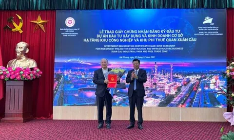 Hải Phòng sắp khởi công Dự án khu công nghiệp và khu phi thuế quan Xuân Cầu