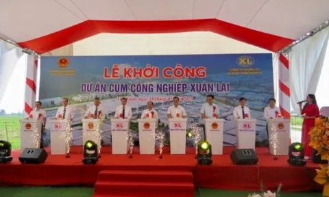 Thanh Hoá: Khởi công dự án cụm công nghiệp Xuân Lai, huyện Thọ Xuân