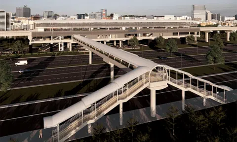 TP.HCM: Xây 9 cầu đi bộ kết nối ga Metro Bến Thành - Suối Tiên