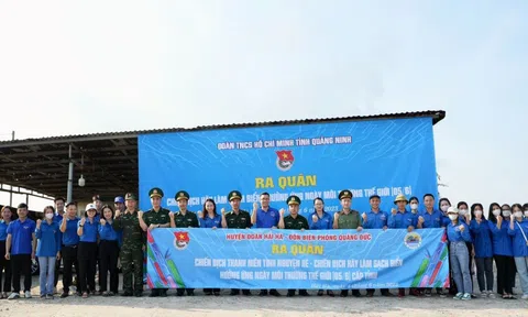 Tỉnh Đoàn Quảng Ninh ra quân hưởng ứng Ngày Môi trường thế giới