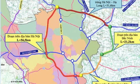 Hà Nội sắp khởi công Dự án đường Vành đai 4