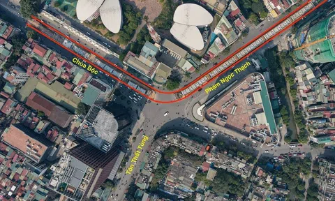 Hà Nội thông xe cầu vượt nút giao Chùa Bộc - Phạm Ngọc Thạch