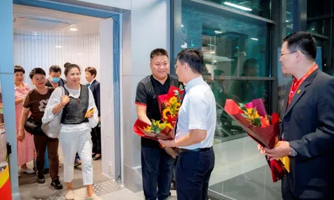 Thừa Thiên Huế đón chuyến bay quốc tế đầu tiên đến Nhà ga T2 - Cảng Hàng không Phú Bài