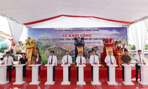 Hải Phòng đầu tư xây dựng Công viên cây xanh Nút giao Nam cầu Bính trên 134 tỷ đồng