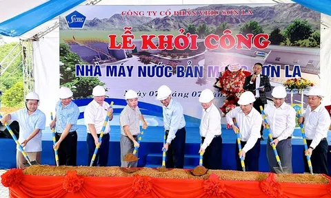 Sơn La: Khởi công xây dựng Nhà máy nước Bản Mòng, vốn đầu tư 260 tỷ đồng