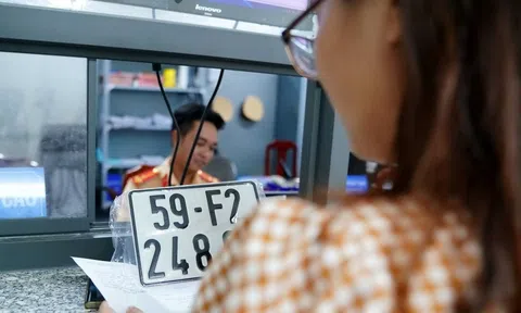 Từ 15/8, sẽ cấp biển số theo mã định danh của chủ xe