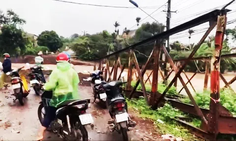 Gia Lai thiệt hại về hoa màu và một số công trình giao thông do ảnh hưởng cơn bão số 1
