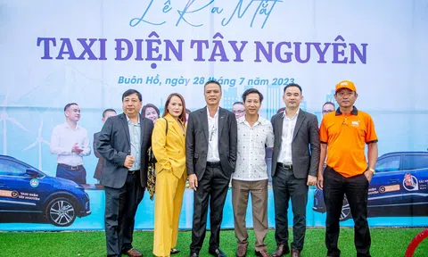 Đắk Lắk: Ra mắt hãng Taxi điện Tây Nguyên “Bạn uống – Tôi lái”