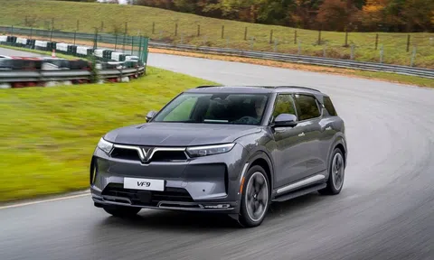 Phạm vi hoạt động của xe điện VinFast VF9 được chứng nhận lên tới 560 km