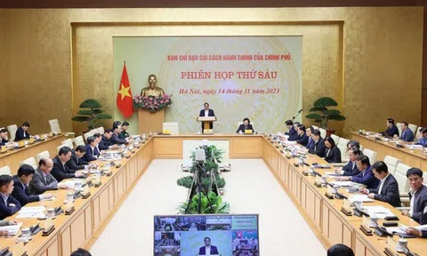 Thủ tướng Phạm Minh Chính chủ trì phiên họp Ban Chỉ đạo Cải cách hành chính của Chính phủ