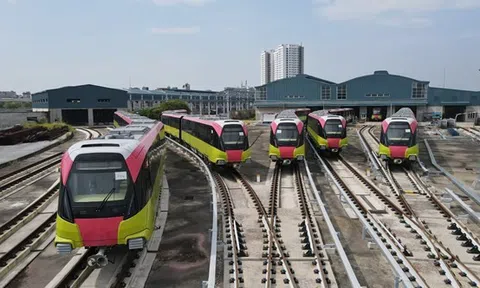 Đường sắt Nhổn - ga Hà Nội: Dự kiến khai thác thương mại vào quý II/2024