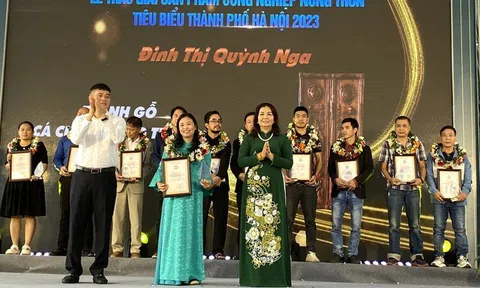 Hơn 140 gian hàng tham gia Hội chợ hàng công nghiệp nông thôn Thủ đô năm 2023