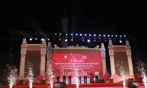 Hội chợ xúc tiến thương mại gắn kết quảng bá du lịch, văn hóa quận Bắc Từ Liêm