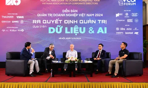 VCG Forum 2024: Doanh nghiệp với việc quyết định quản trị dựa trên dữ liệu và trí tuệ nhân tạo