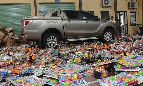 Tiêu hủy hàng nghìn đồ chơi có nguy cơ ảnh hưởng đến sức khỏe trẻ em