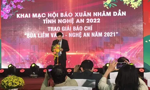 Nghệ An : Khai mạc Hội Báo Xuân Nhâm Dần tỉnh Nghệ An năm 2022