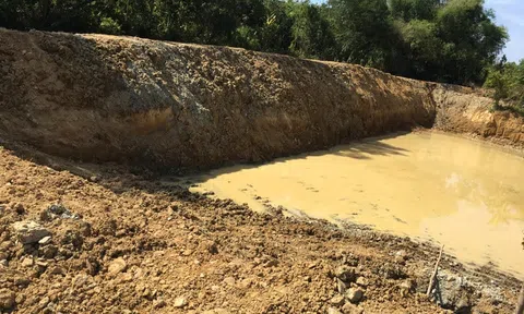 Tự ý đào ao trên đất nông nghiệp có thể bị phạt tiền tới 70 triệu đồng