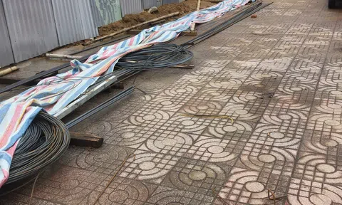 TP Vinh (Nghệ An): Công trình trường học thi công chưa đảm bảo