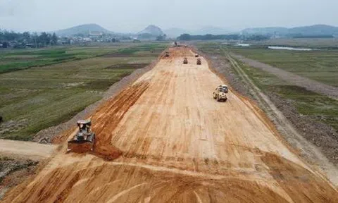 Dự án đường cao tốc Bắc – Nam đoạn qua Nghệ An cơ bản hoàn thành công tác giải phóng mặt bằng