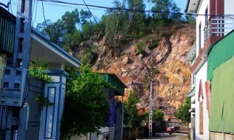 Hưng Nguyên (Nghệ An): Nhiều điểm sạt lở núi khiến người dân thấp thỏm lo âu