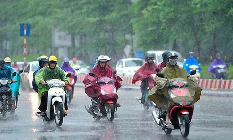 Khu vực Bắc Trung Bộ và Nghệ An: Không khí lạnh ảnh hưởng, nhiều nơi mưa to và dông