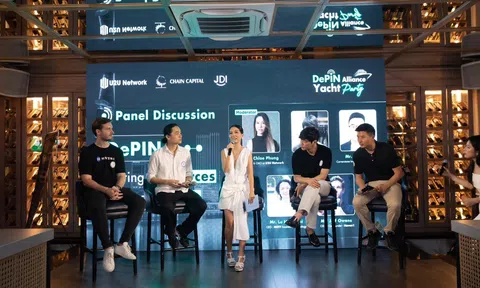 U2U Network được nhiều quỹ Blockchain lớn đầu tư để phát triển lĩnh vực DePIN