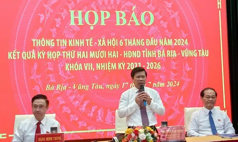 Bà Rịa - Vũng Tàu: Nửa đầu năm 2024, kinh tế tăng trưởng mạnh mẽ, tập trung đẩy mạnh an sinh xã hội