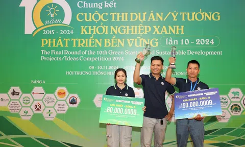 Nâng tầm giá trị nông sản Việt nhờ hai dự án xuất sắc đạt giải Nhất cuộc thi Khởi nghiệp Xanh 2024