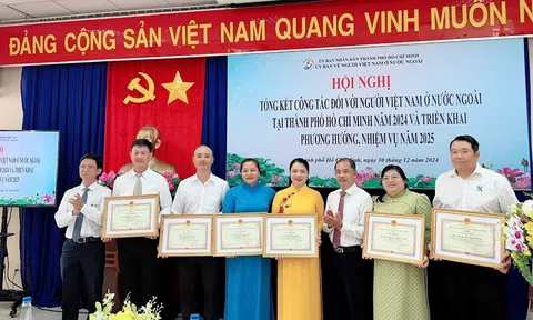 TP.HCM tổng kết công tác kiều bào 2024, tăng cường kết nối phát huy nguồn lực của người Việt Nam ở nước ngoài