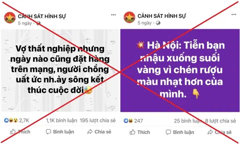 Cảnh báo trang mạng xã hội giả mạo, sử dụng tên, hình ảnh, ký hiệu, biểu tượng của lực lượng Công an nhân dân