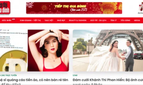 Tạp chí Tiếp thị và Gia đình thay đổi tên miền trang Thông tin điện tử tổng hợp