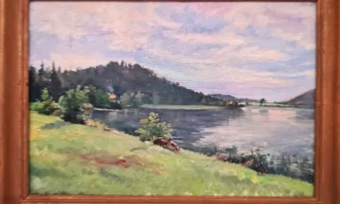 Trưng bày tác phẩm hội họa của vua Hàm Nghi