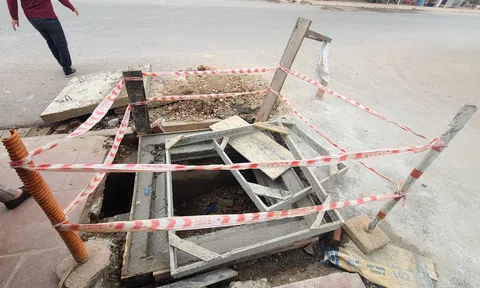 Tỉnh Bắc Giang yêu cầu xử lý gấp các ống cống thoát nước không nắp