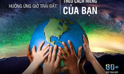 Chiến dịch Giờ Trái đất 2022:  Đừng quên Tắt đèn vào lúc 20h30 tối nay!