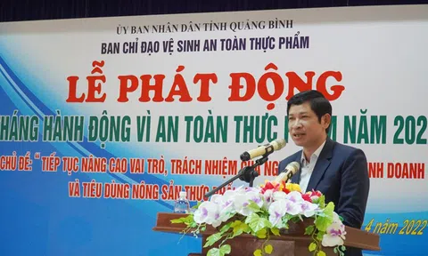 Quảng Bình: Phát động "Tháng hành động vì an toàn thực phẩm"