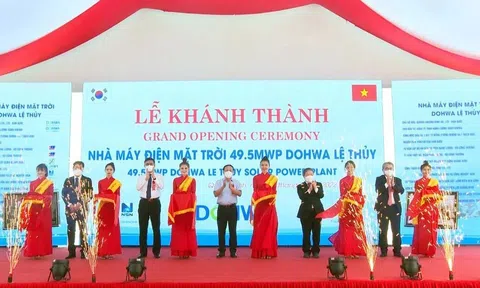 Khánh thành Nhà máy điện trời tại Quảng Bình với vốn đầu tư 1.000 tỷ đồng
