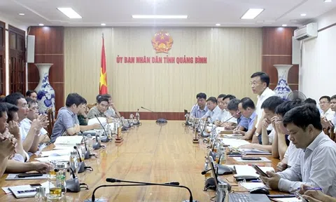 UBND tỉnh Quảng Bình và Bộ Giao thông vận tải họp bàn về Dự án đường sắt tốc độ cao