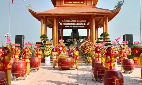 Hà Tĩnh: Khánh thành Đài tưởng niệm Liệt sĩ đầu tư gần 07 tỷ đồng