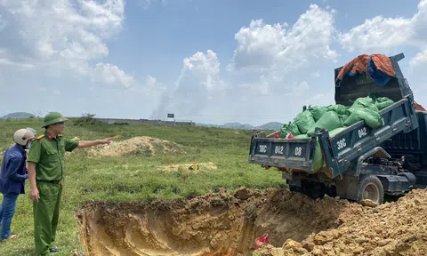 Hà Tĩnh: Phát hiện, tiêu hủy hơn 2 tấn mỡ động vật không rõ nguồn gốc