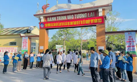 Hà Tĩnh: Hơn 17.200 thí sinh bước vào Kỳ thi tốt nghiệp THPT 2023