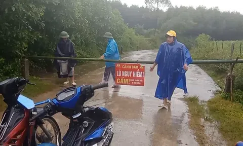 Hà Tĩnh ứng phó khẩn cấp với mưa lũ