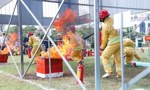 Hội thi chữa cháy và cứu nạn, cứu hộ tỉnh Hà Tĩnh: Đề cao vai trò Tổ liên gia an toàn