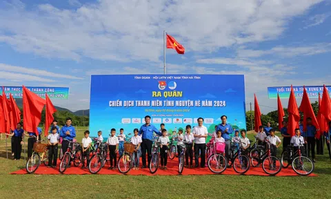 Tuổi trẻ Hà Tĩnh sôi nổi ra quân chiến dịch Thanh niên tình nguyện hè 2024