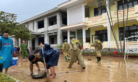 Quảng Bình: Tập trung nguồn lực khắc phục hậu quả mưa lũ sau bão số 6