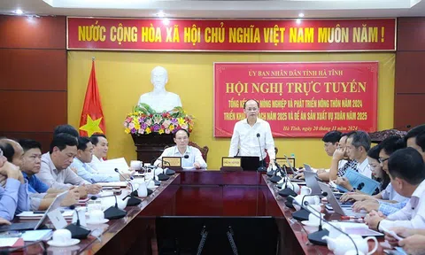 Hà Tĩnh: Triển khai kế hoạch sản xuất nông nghiệp và đề án sản xuất vụ xuân 2025