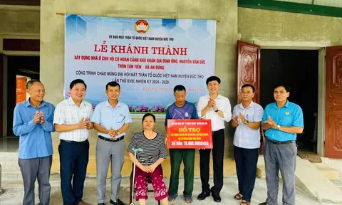 Hà Tĩnh: Xây dựng hơn 8.000 nhà ở kiên cố cho người có công, gia đình khó khăn