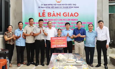 Nhiều hộ nghèo tại Hà Tĩnh đón tết năm 2025 trong những ngôi nhà đại đoàn kết