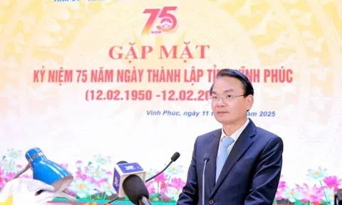 Kỷ niệm 75 năm thành lập tỉnh Vĩnh Phúc: Phát huy tinh thần đoàn kết, năng động, sáng tạo, tiếp tục hoàn thành các mục tiêu