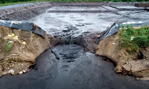 Bà Rịa – Vũng Tàu: Vỡ đập hồ chứa chất thải sinh hoạt rộng hàng nghìn mét vuông của Công ty Đại Nam