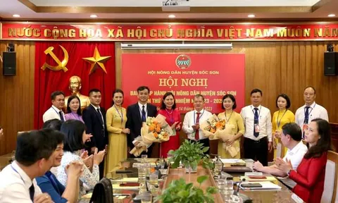 Hà Nội: Đại hội Đại biểu Hội Nông dân huyện Sóc Sơn nhiệm kỳ 2023-2028